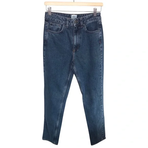 URBAN OUTFITTERS BDG Mom High Rise Medium Wash Rigid Denim Jeans Size 26 - Picture 2 of 8
